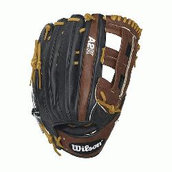 extreme reach with Wilsons largest outfield model, the A2K 1799. At 12.75 inch, it is favored by M